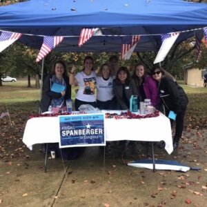 Poll Greeters at SGES