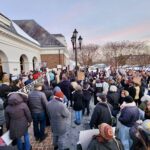 Protest 1/28 Hanover Courhouse ICE detention facility