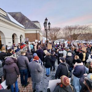 Protest 1/28 Hanover Courhouse ICE detention facility