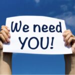We need you!