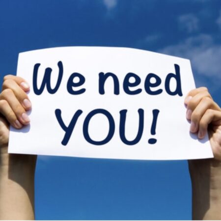 We need you!
