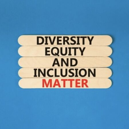 Graphic illustration of popsicle sticks with Diversity Equity and Inclusion illustrating how DEI is under attack and will impact us all. 