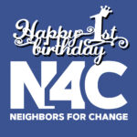 Happy 1st Birthday N4C Invite