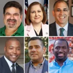 Headshots of the 6 candidates for Lieutenant Governor.
