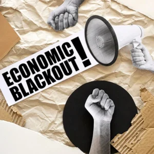 Economic Blackout Graphic