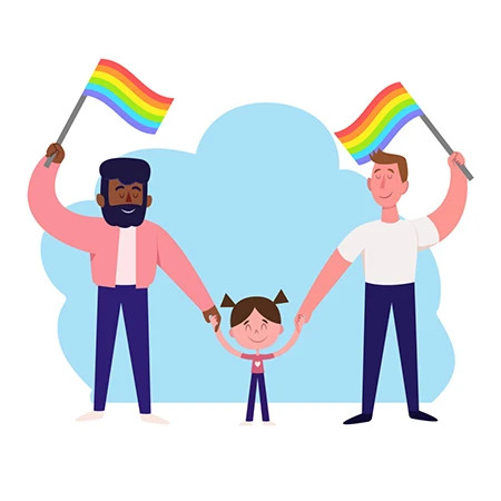 Gay Marriage Illustration