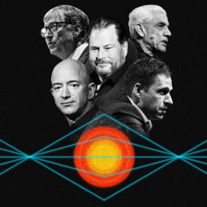 WSJ Image of tech billionaires