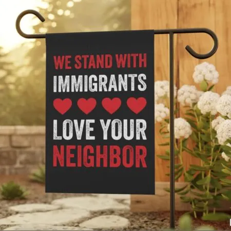 pro immigrant sign