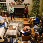 Neighbors for Change event with Schuyler VanValkenburg and May Nivar.