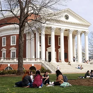 University of Virginia campus.